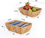 Boho Rattan Woven Basket - View 5