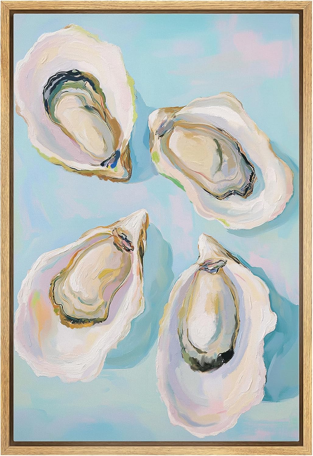 Framed Modern Fabric Wall Art — 24" — 36"L x 24"W