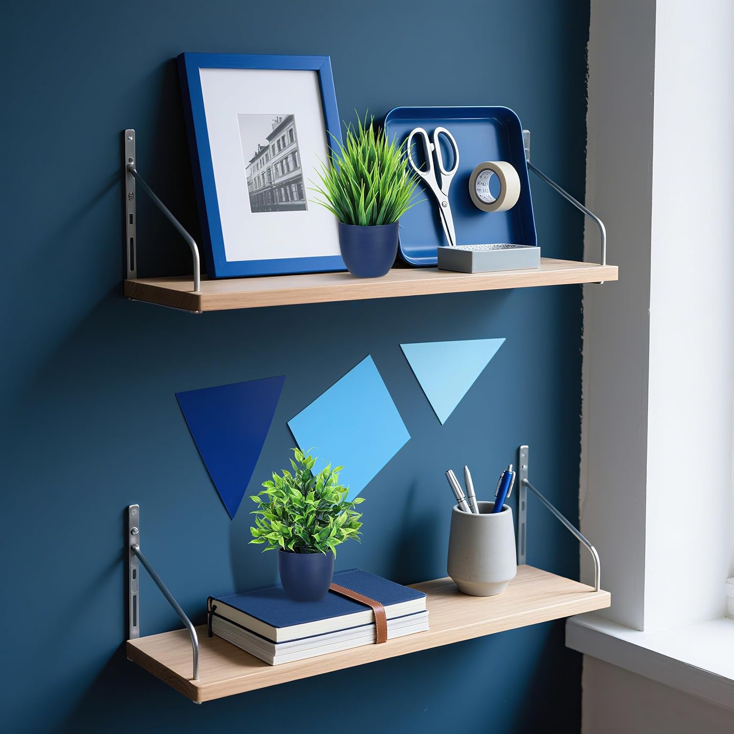 Blue Faux Plant - View 7