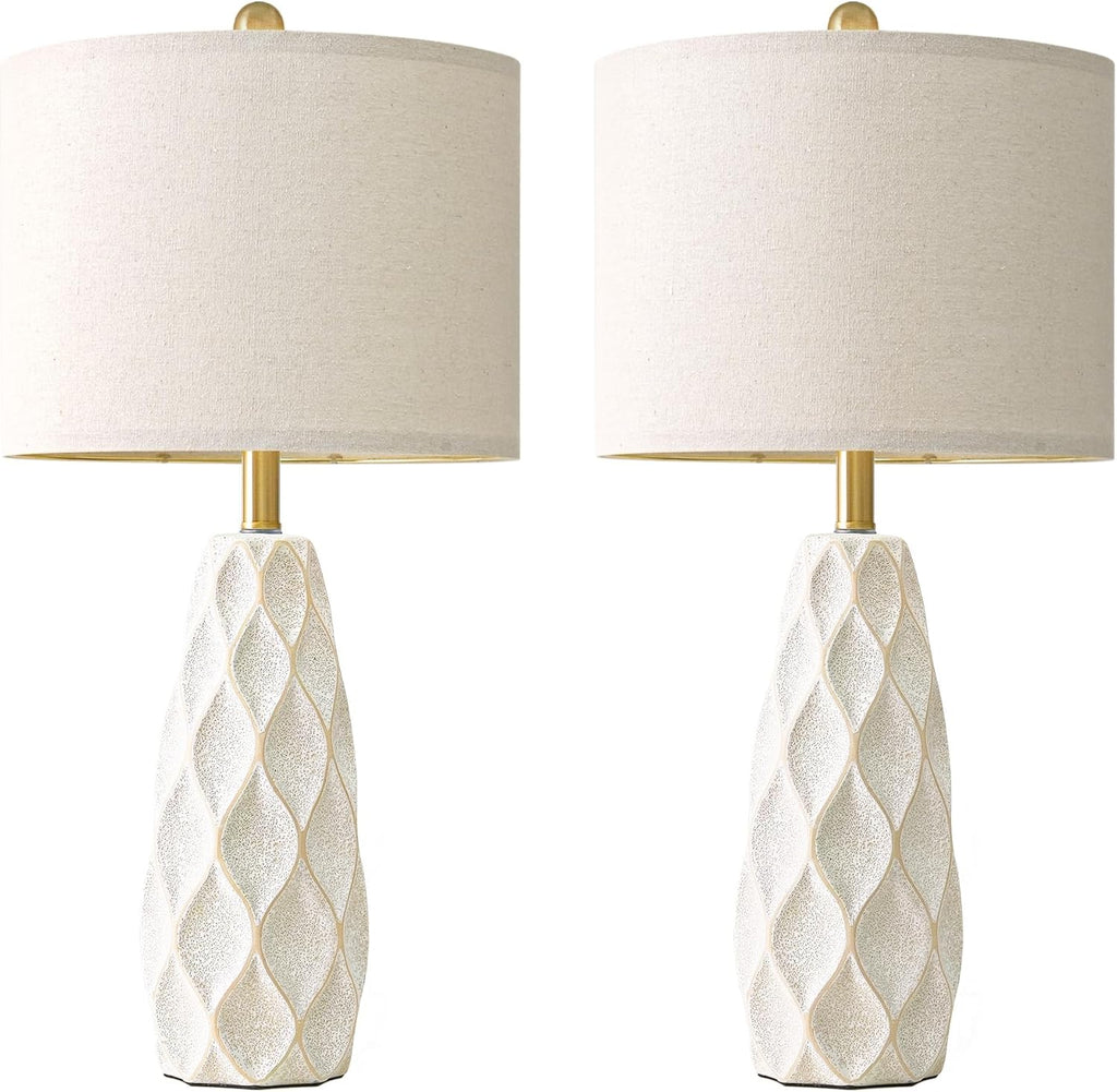 Vintage Boho Black Bedside Lamp — 27.5" - View 9