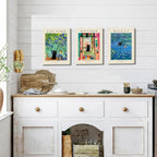 Framed Black Wall Art — 12x16 - View 4