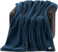 Luxe Blue Throw Pillow — Blue