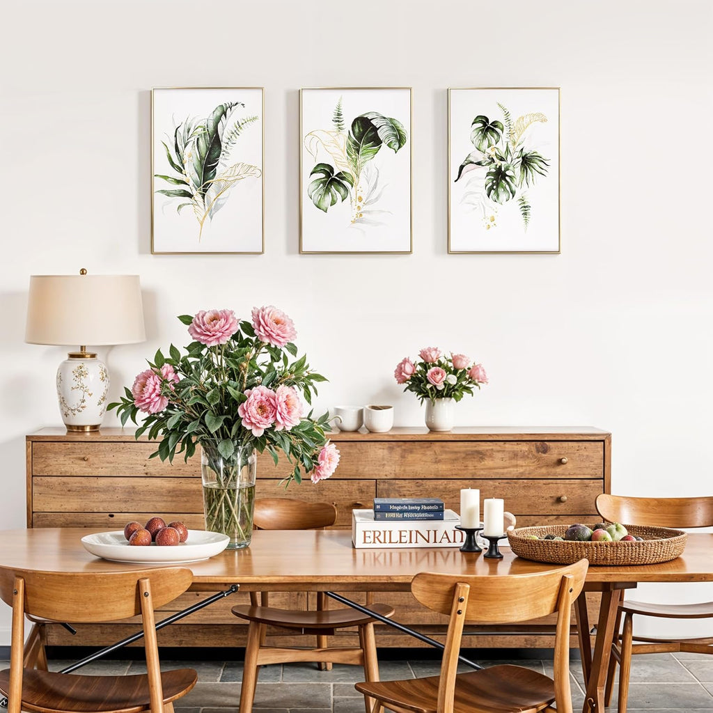 Luxe Metal Framed Wall Art — 24" - View 3