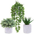 Modern Stone Faux Succulent