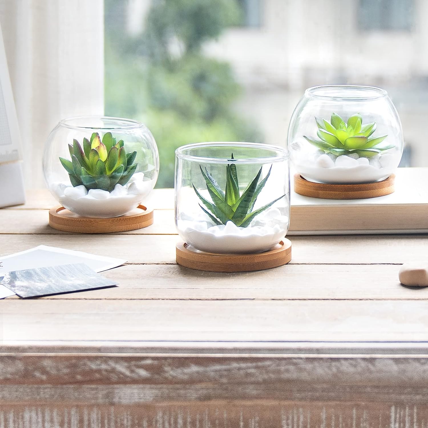 Wood Artificial Plant - View 2