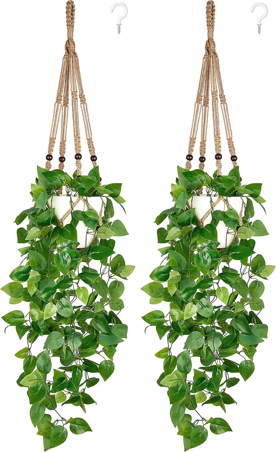 Boho Black Artificial Plant — 2