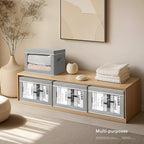 Beige Storage Bin - View 4