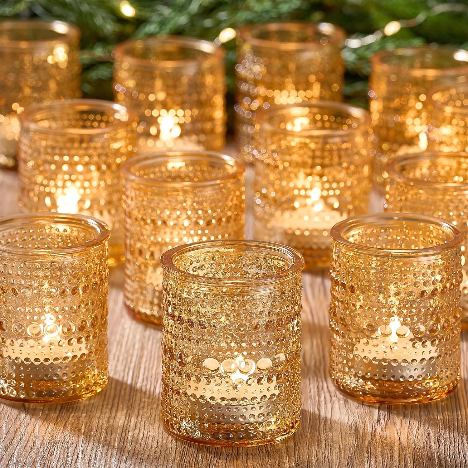 Vintage Green Candle — Amber