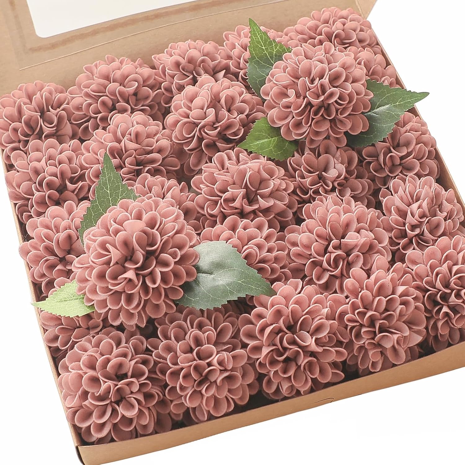 Beige Artificial Plant — Dusty Rose