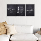 Framed Wall Art — Set of 3 - View 4