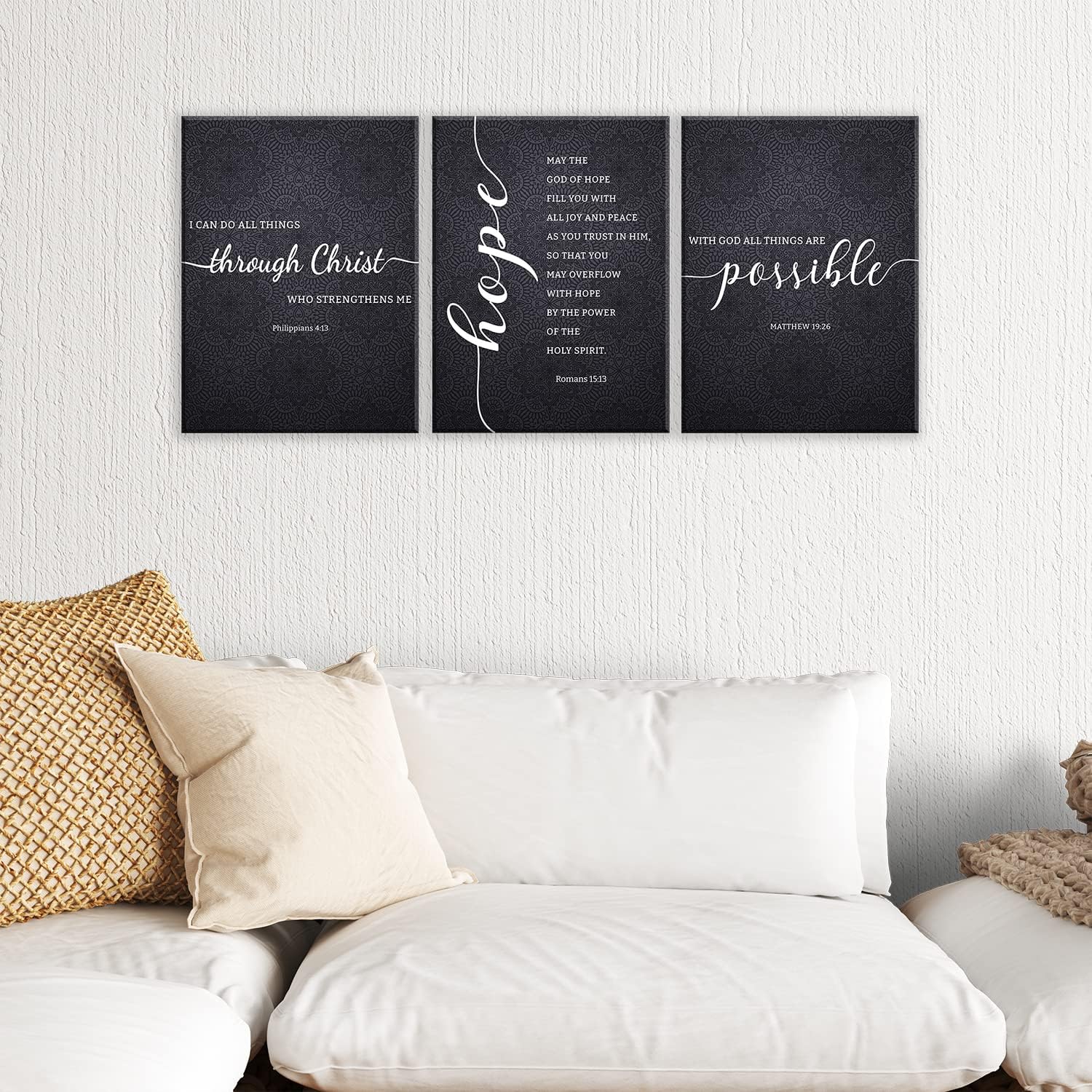Framed Wall Art — Set of 3 - View 4