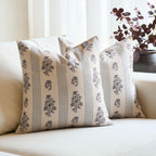 Farmhouse Beige Throw Pillow Cover — 18"