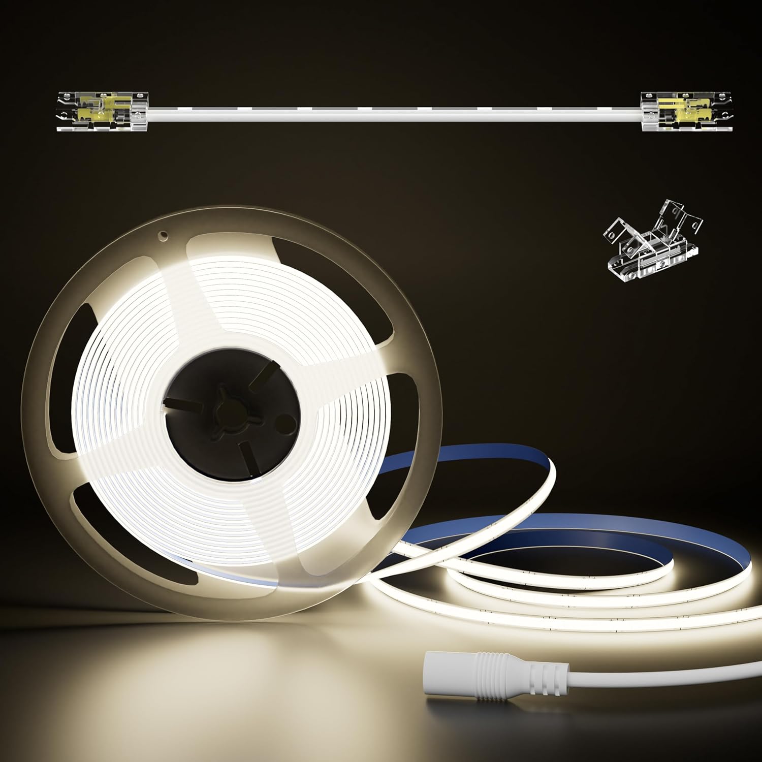 Metal LED Strip Light — 4000K/16.4ft(5mm width)
