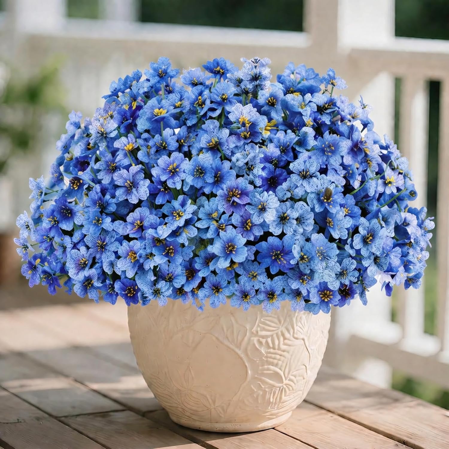 Blue Artificial Flowers — Blue