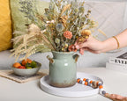 Boho Brown Flower Vase — 6" - View 2