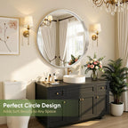 Metal Round Mirror — 30" - View 5