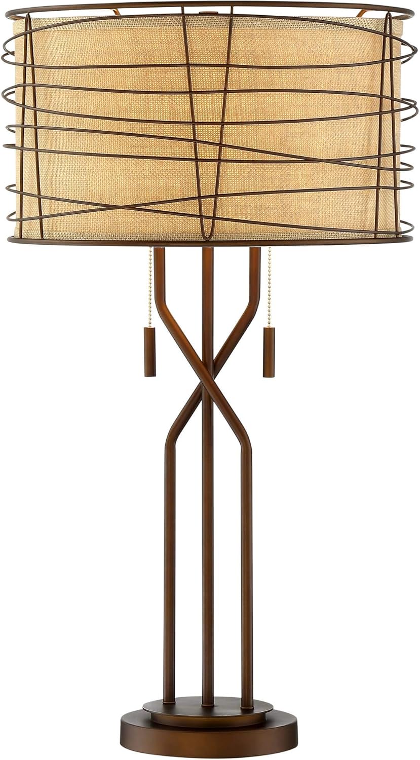 Boho Gold Table Lamp — 4" - View 2