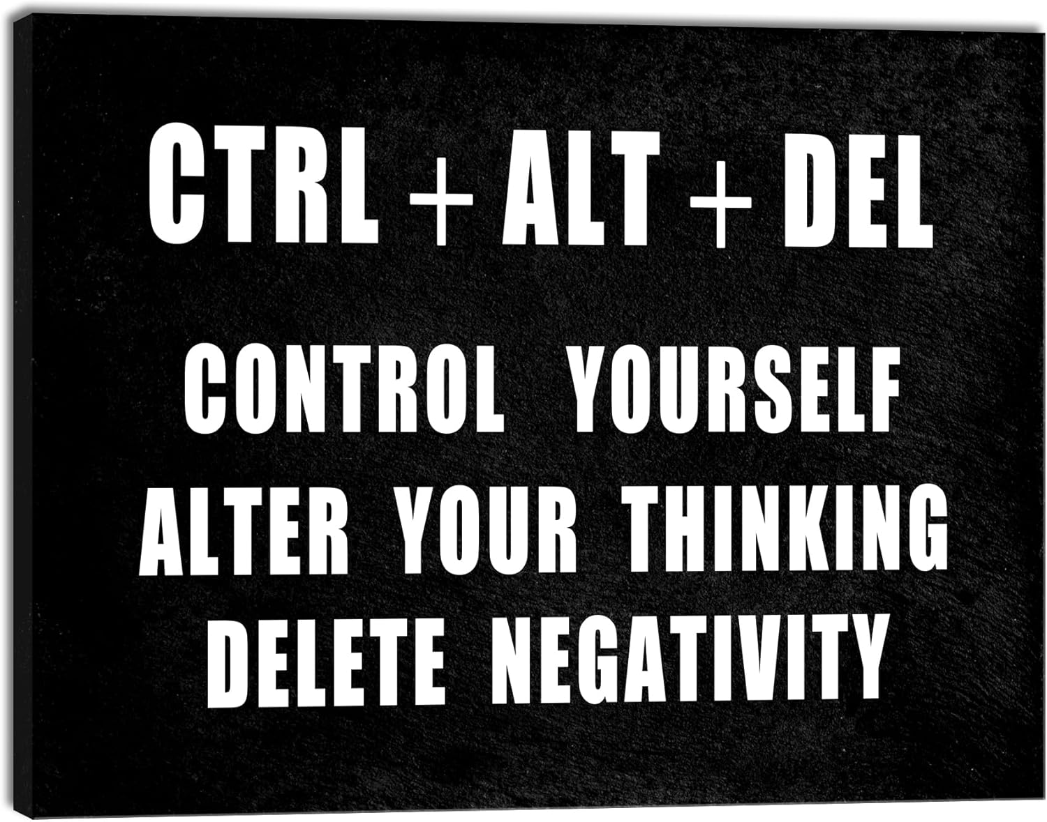 Fabric Wall Art — 16" — CTRL+ALT+DEL