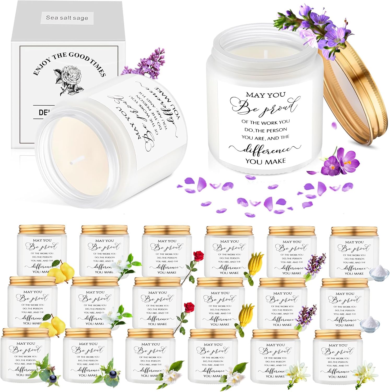 Scented Wax Candle — Classic