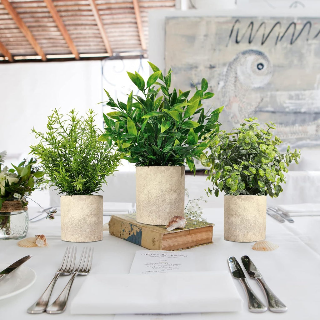 Boho Green Artificial Plant - View 8