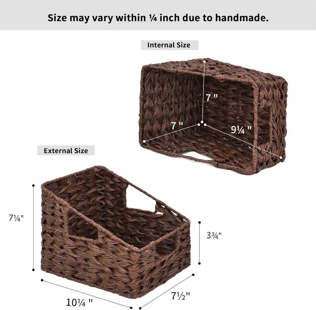 Boho Beige Storage Bin — 2x10 - View 5
