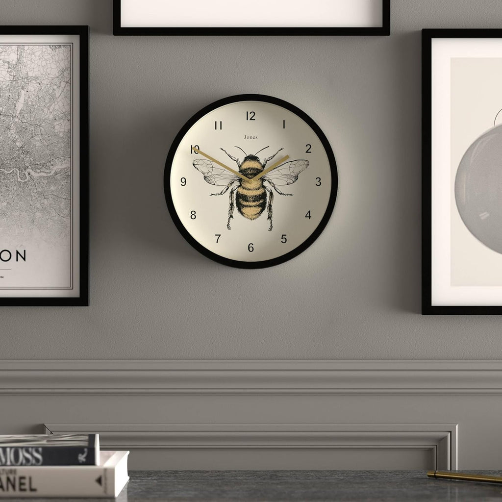 Modern Beige Wall Clock — 10" - View 2