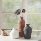Boho Brown Decorative Vase — Set of 3 - View 5