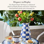 Blue Flower Vase - View 2