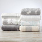 Velvet Luxe Blue Throw Pillow - View 4