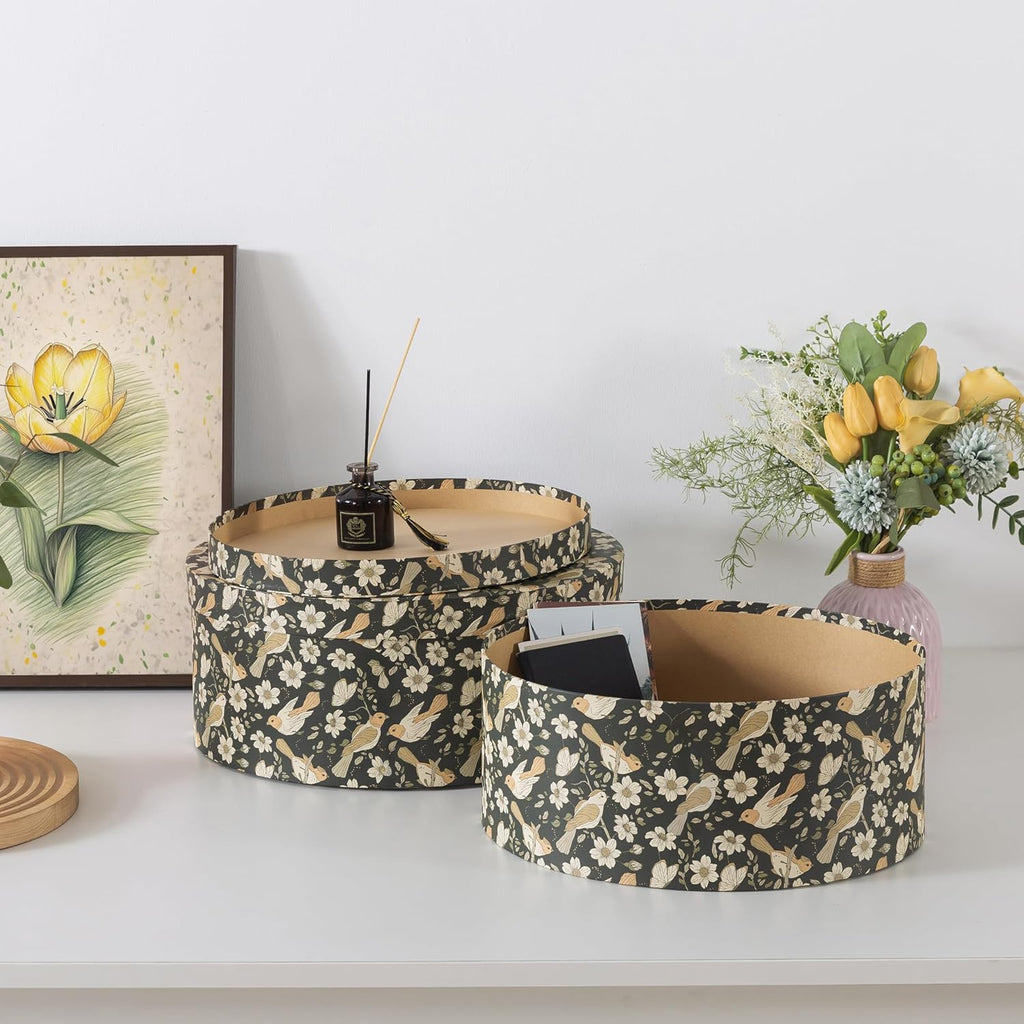 Oval Metal Storage Basket — Set of 2 - View 5
