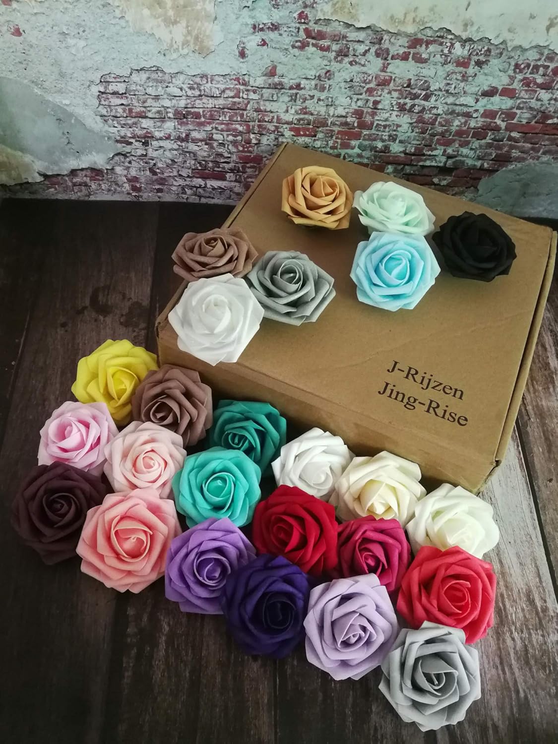 Black Artificial Flowers - View 7