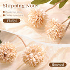 Beige Artificial Flowers - View 8