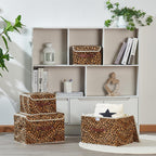 Velvet Luxe Black Storage Bin — Set of 1 - View 5