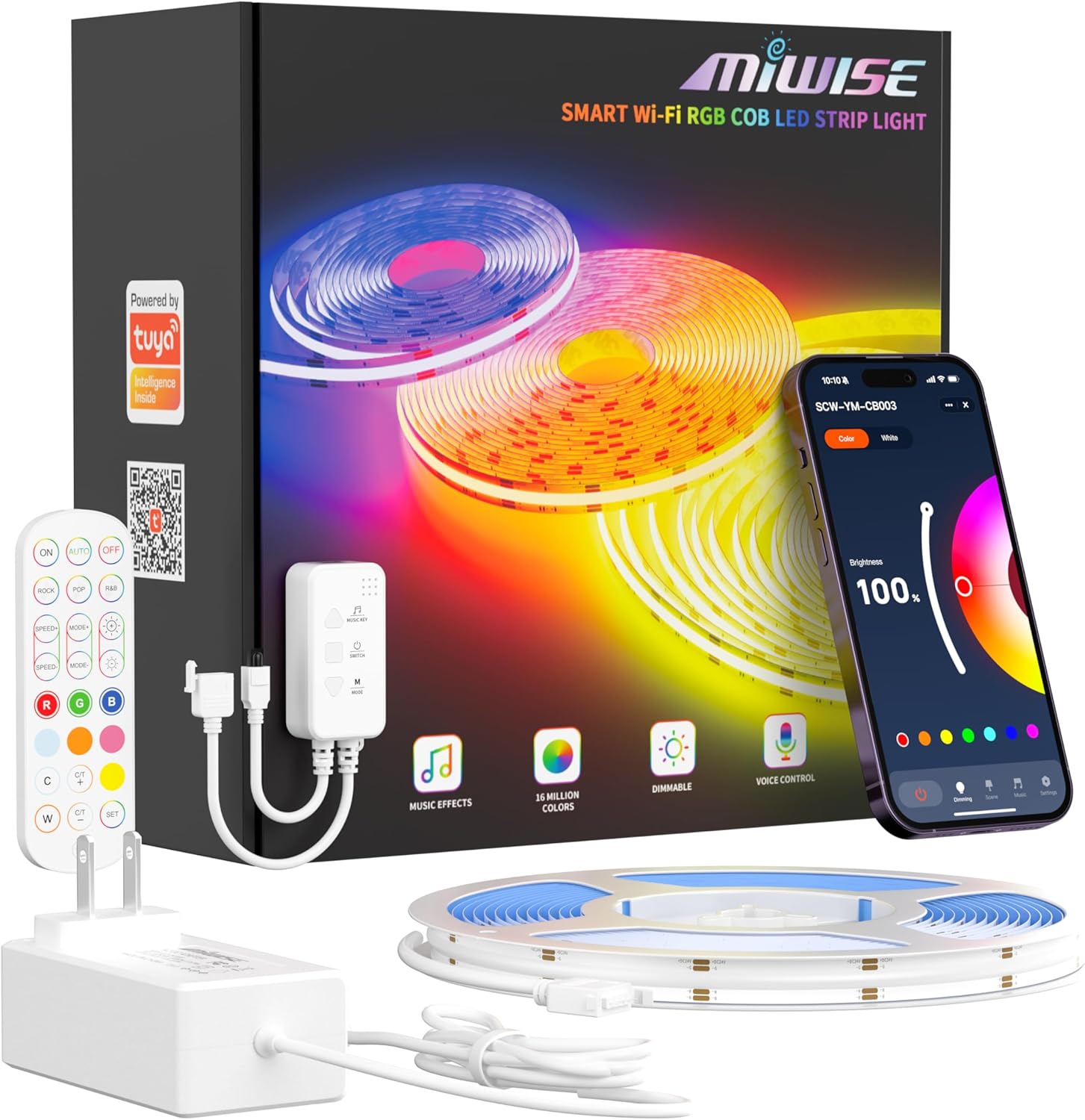 Color Changing Metal LED Strip Lights — RGB(Kit)