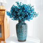 Modern Blue Flower Vase — 11" - View 7