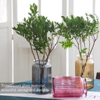 Modern Black Flower Vase - View 4