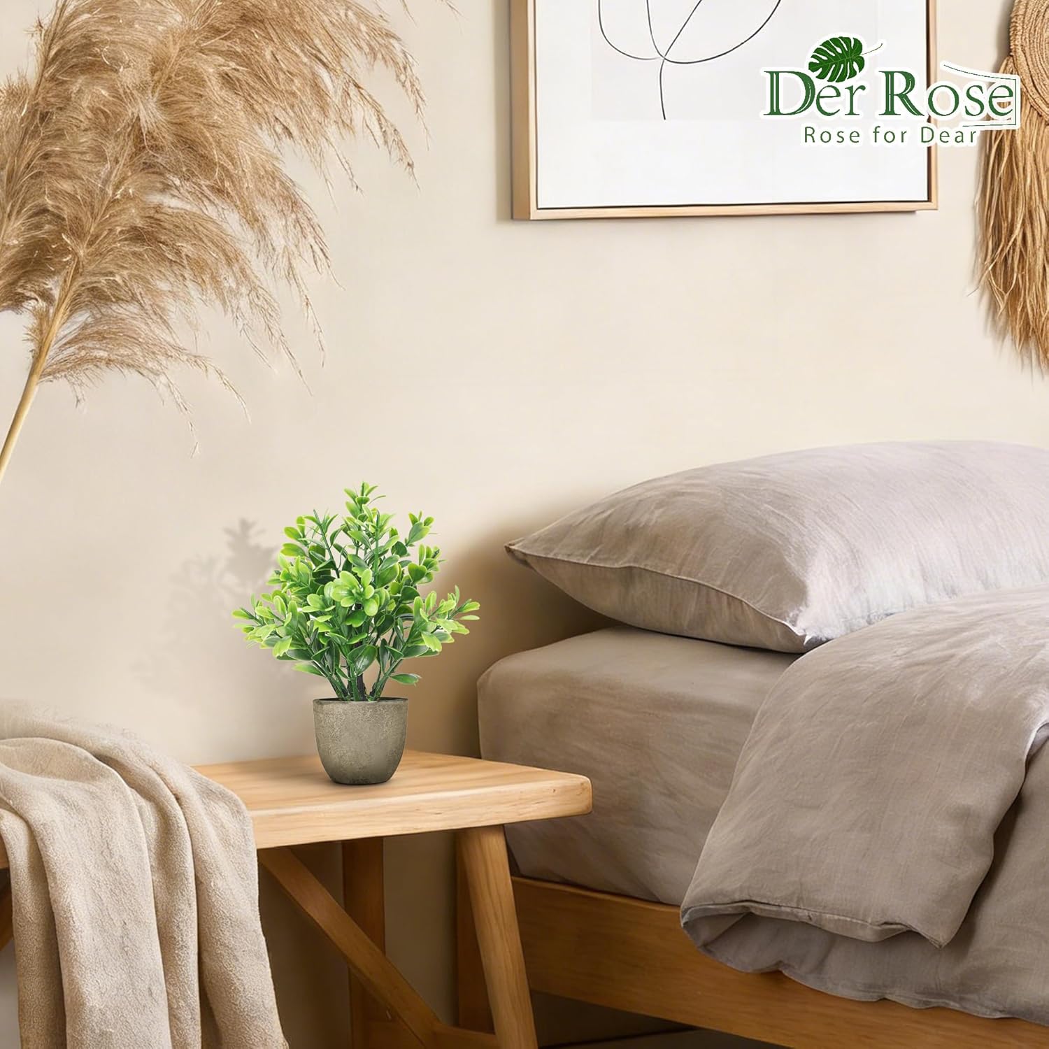 Farmhouse Black Artificial Plant - View 6