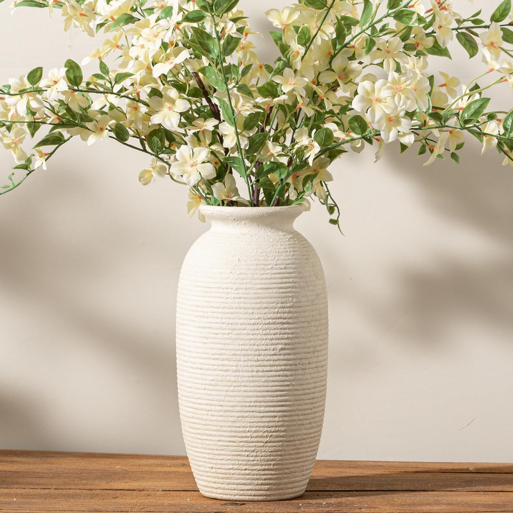 Farmhouse Black Flower Vase — 12.5"