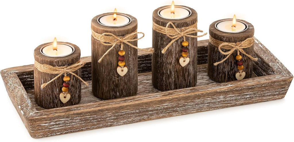 Boho Wood Candle - View 10