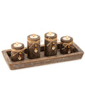 Boho Wood Candle