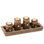 Boho Wood Candle