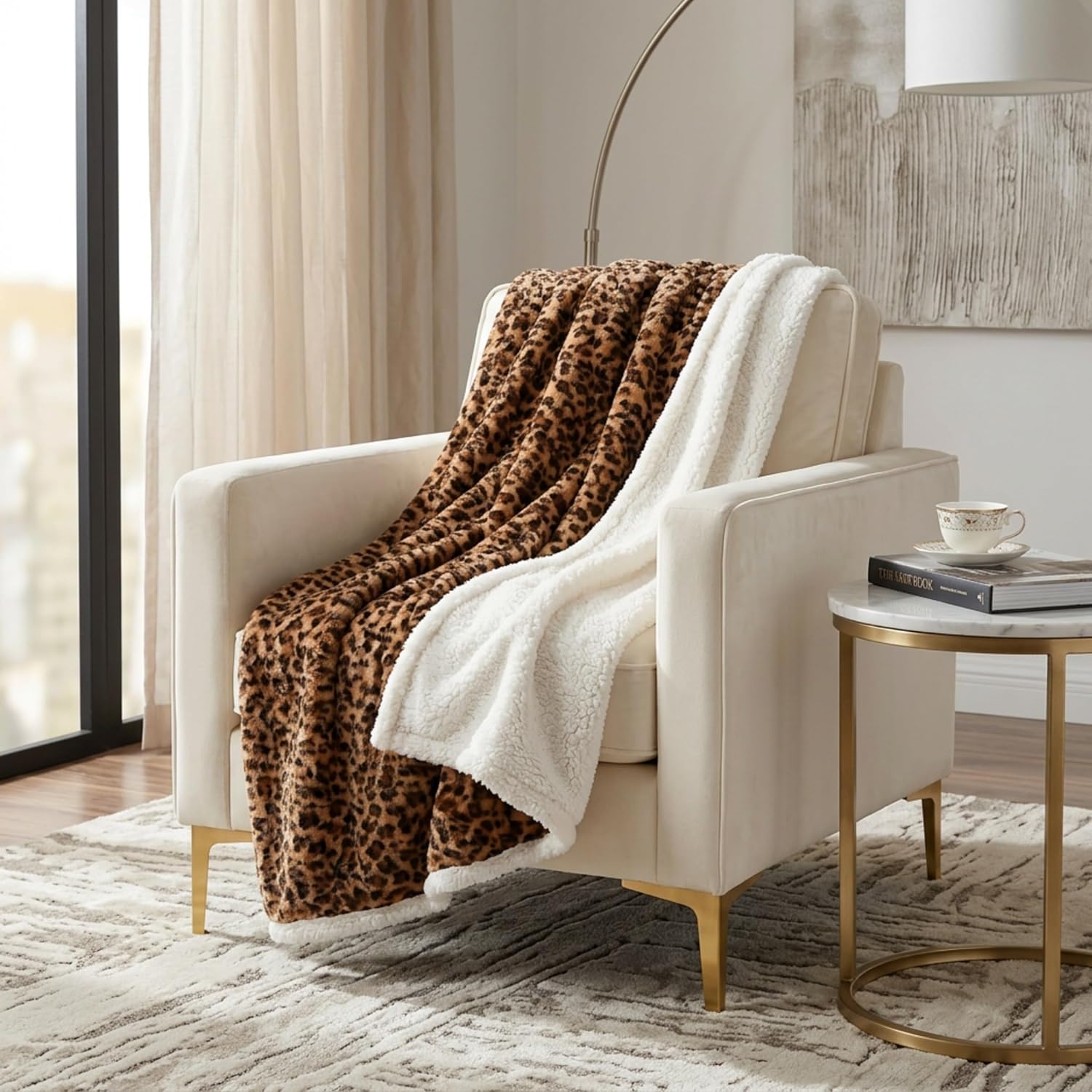 Fabric Throw Pillow — 50x60 - View 2