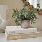Modern Beige Storage Basket — Set of 2 - View 4