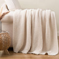 Beige Throw Pillow — 50" — Cream