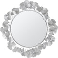 Round Luxe Gold Wall Mirror — 30.5" — Silver