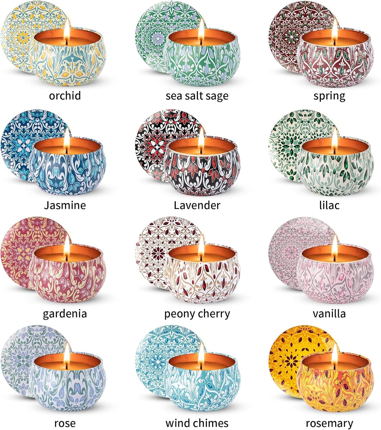 Soy Wax Wax Scented Candle - View 2
