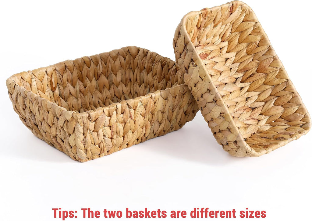 Boho Rattan Woven Basket - View 6