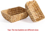 Boho Rattan Woven Basket - View 6