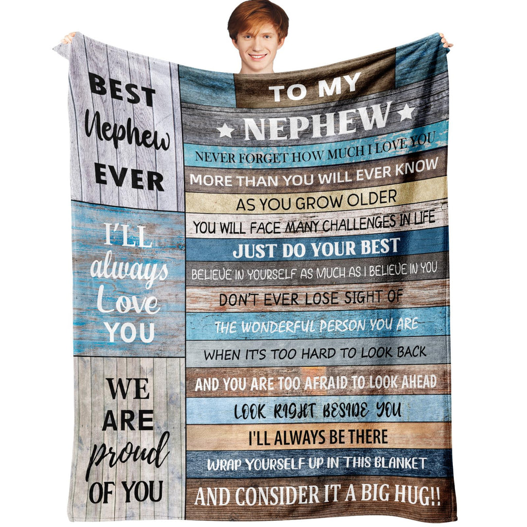 Blue Throw Pillow — 60"