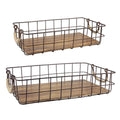 Farmhouse Wood Basket